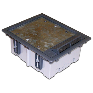 Floor hatch box for six 45x45 Mosaic modules